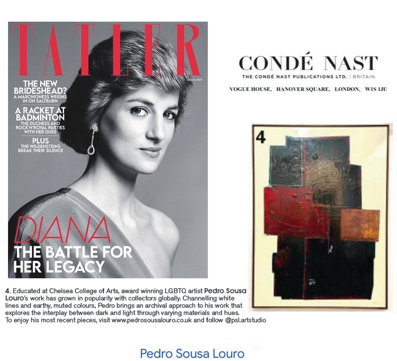 Tatler — January 2024, Diana: The Battle for Her Legacy